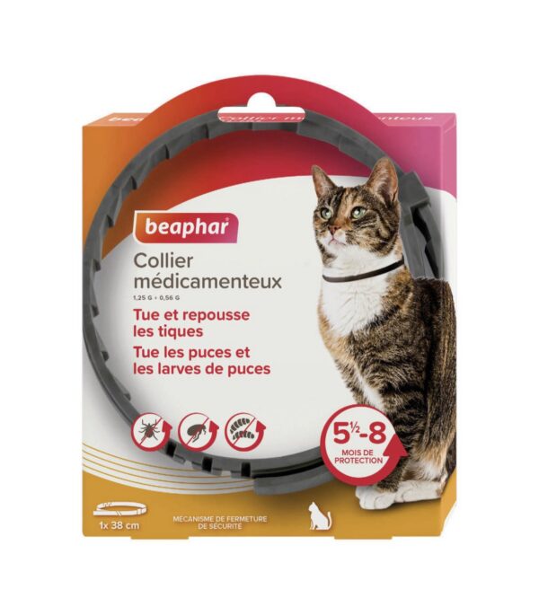 Beaphar Collier médicamenteux chat